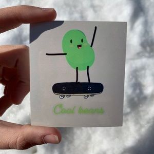 Cool beans stickers